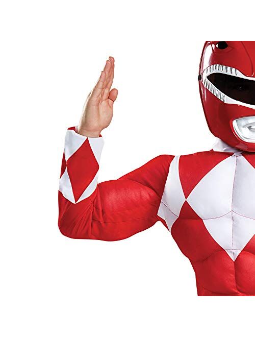 Buy Disguise Red Ranger Muscle Costume Official Power Rangers Costume