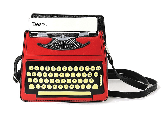 betsey johnson typewriter bag