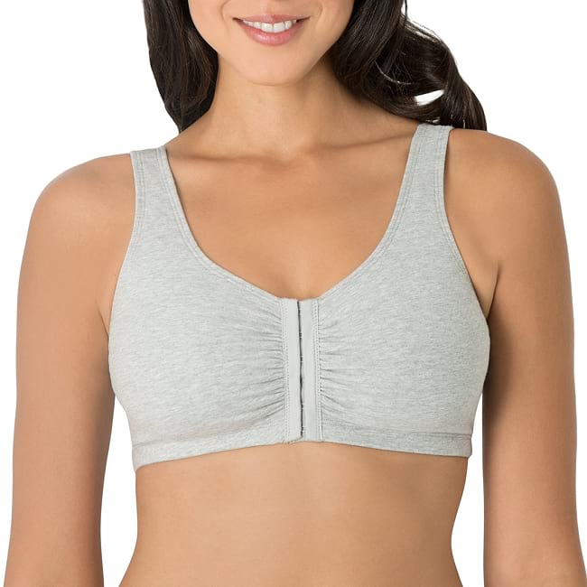 front fastening sports bras