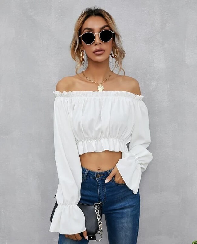 62 Types of Crop Top to Flash your waist in Chic Style