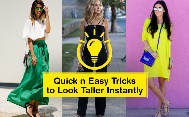 Tricks To Appear Taller Than You Actually Are