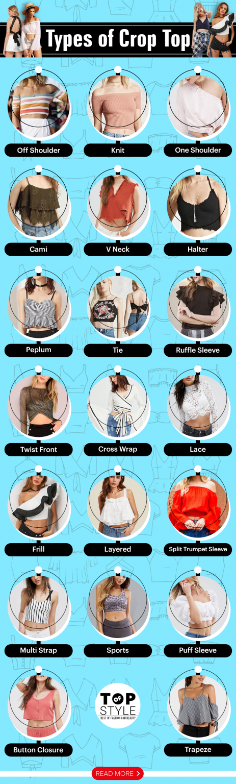 62 Types Of Crop Top To Flash Your Waist In Chic Style Topofstyle Blog