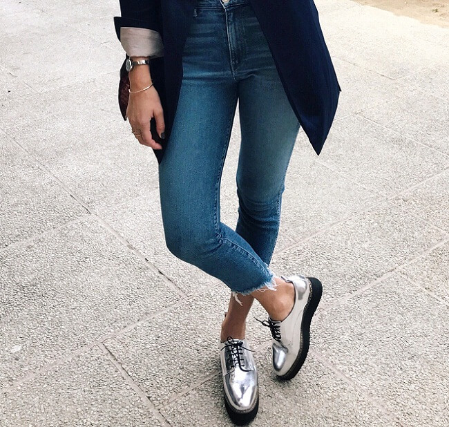 7 Shoes You Should Never Wear With Skinny Jeans