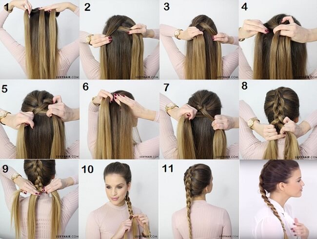 10 Step by Step Hairstyle Tutorials for Easy Hairdos  LOréal Paris