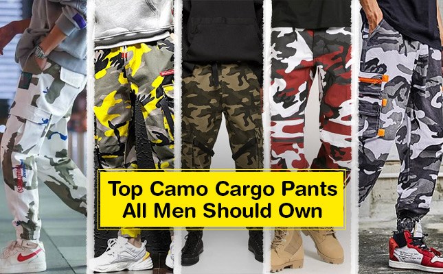 army fatigue cargo pants men