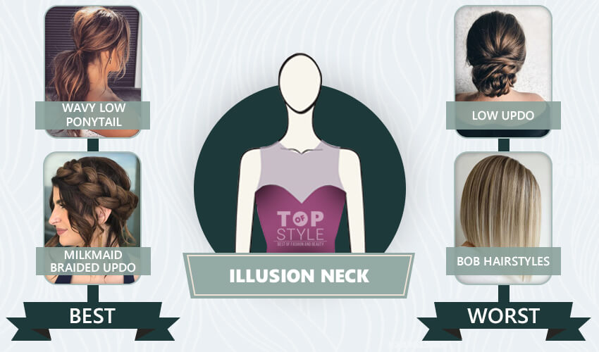 How To Choose Perfect Hairstyle For Your Neckline Topofstyle Blog 