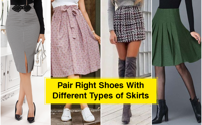 Pair Right Shoes With Different Types of Skirts - TopOfStyle Blog