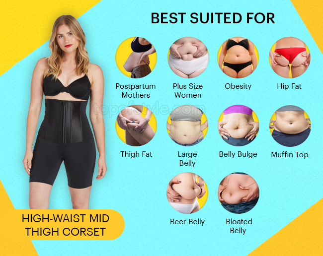 22 Types Of Body Shapers Best For Large Fatty Stomach Topofstyle Blog