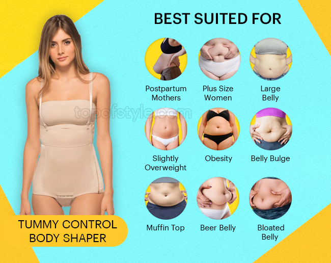 2packs Tummy Control Shapewear For Women Lower Belly