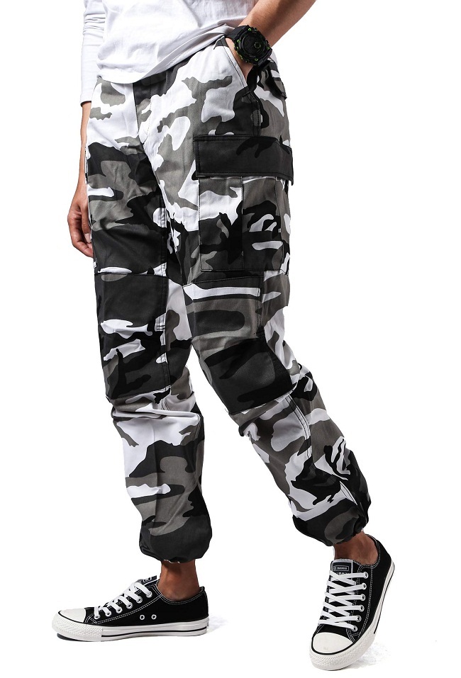 gray army pants