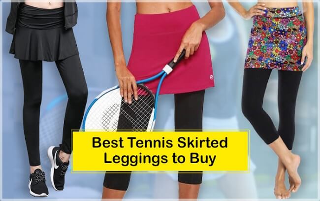 Tennis Skirts with Leggings for Women Skirted Leggings with