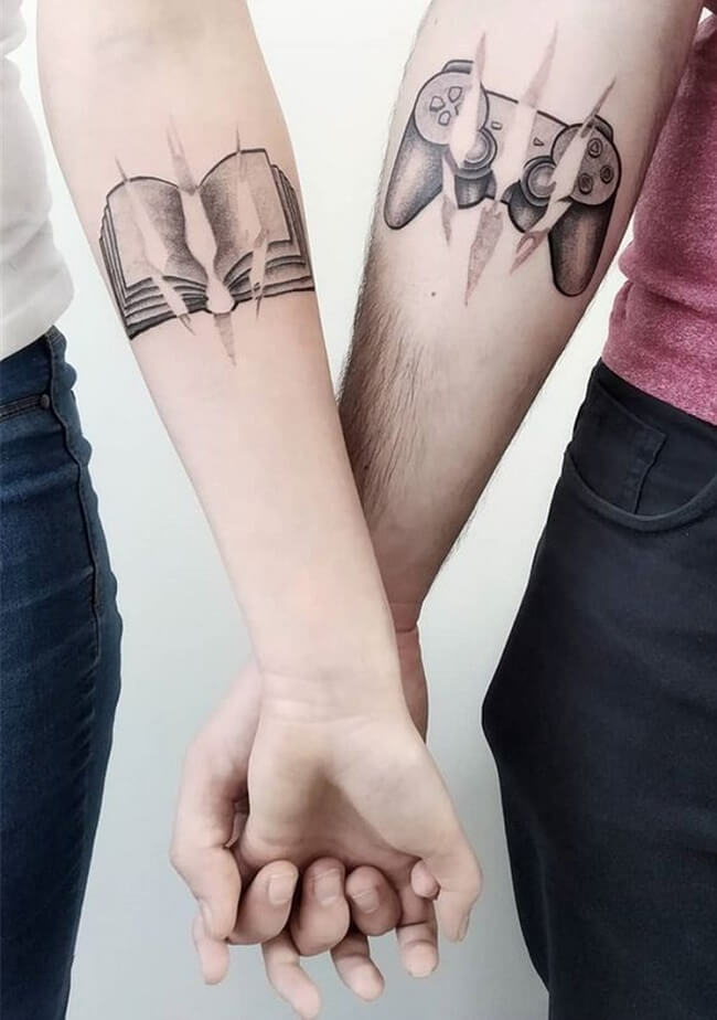 couple tattoo  Anamika Mishra