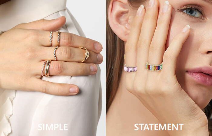 Right Ways to Wear Stackable Rings: Tips & Rules - TopOfStyle Blog