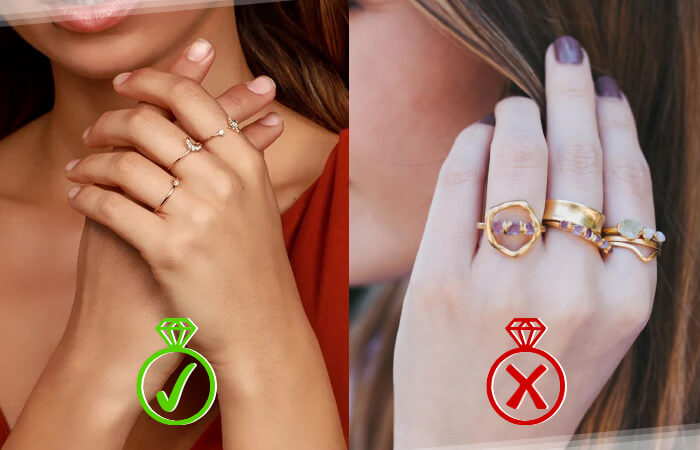 How To Wear Multiple Rings and Keep It Sophisticated – NicoleHD Jewelry
