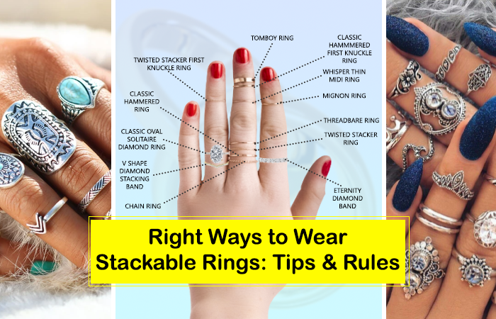 How to Wear Multiple Rings, How to Stack Rings