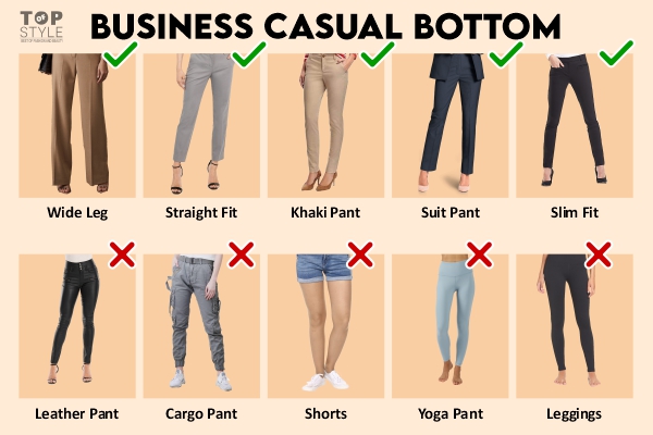 Business Casual Bottom Outfit Ideas For Women 