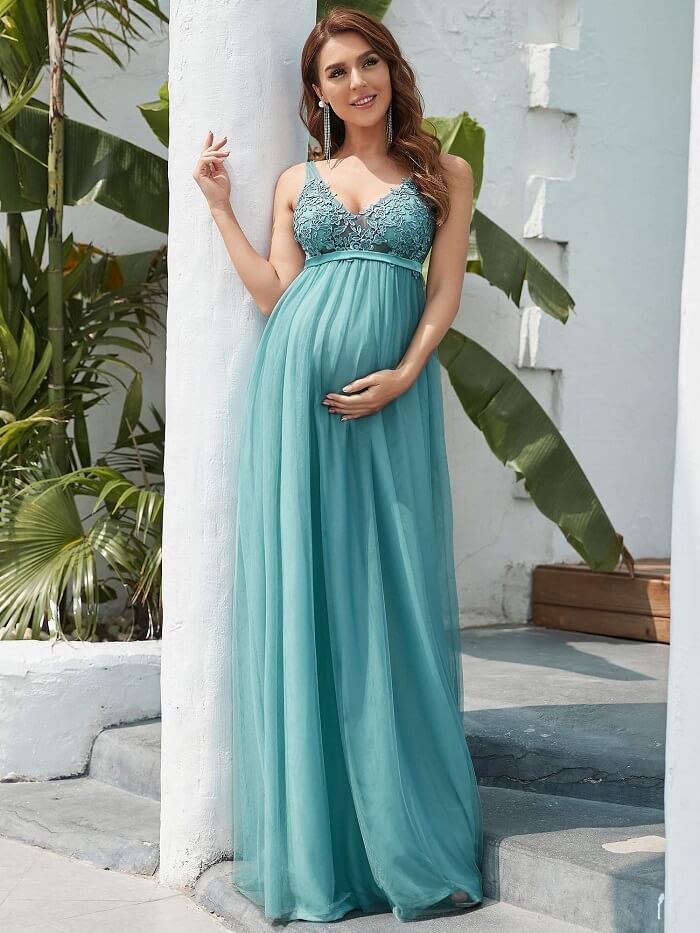 Best Maternity Dresses for Baby Shower Photoshoot on Amazon ...