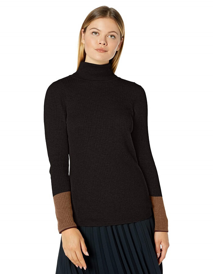 Turtleneck Sweaters for Women - Black & White Collection - TopOfStyle Blog