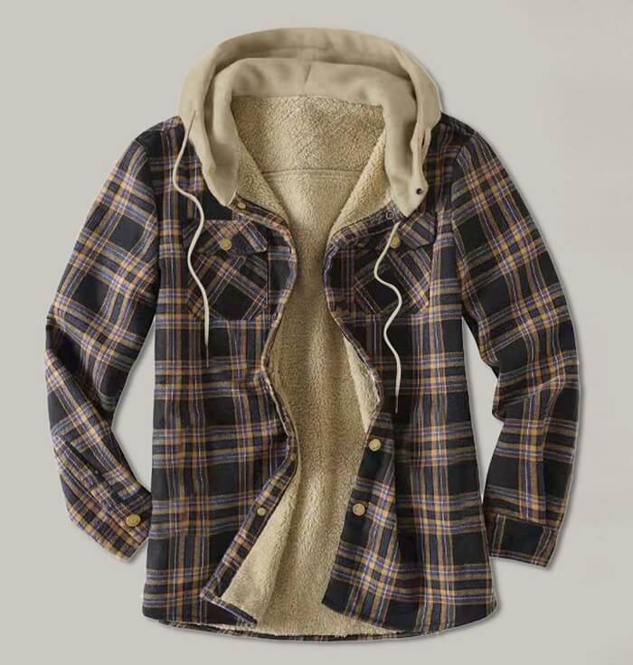 20 Best Men’s Sherpa Lined Flannel Jackets with Hood - TopOfStyle Blog