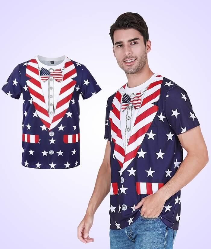 Patriotic Clothing for Men & Women: Celebrate 4th July with American ...