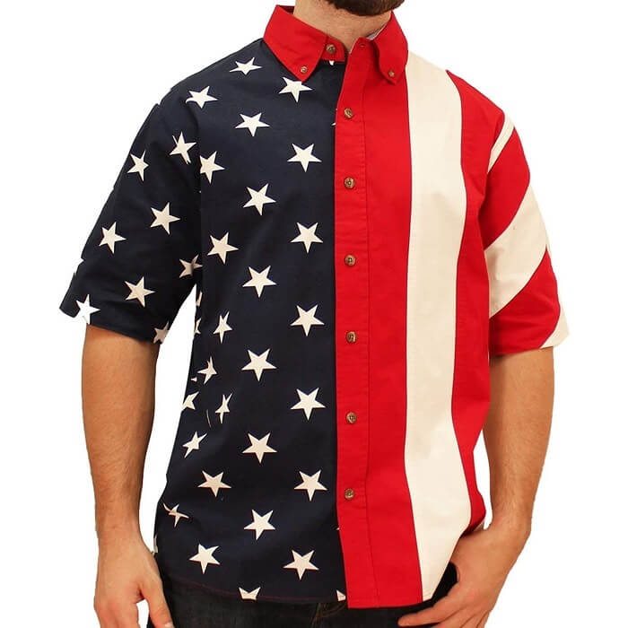 Best Patriotic Shirts for Men: American Flag Shirts - TopOfStyle Blog