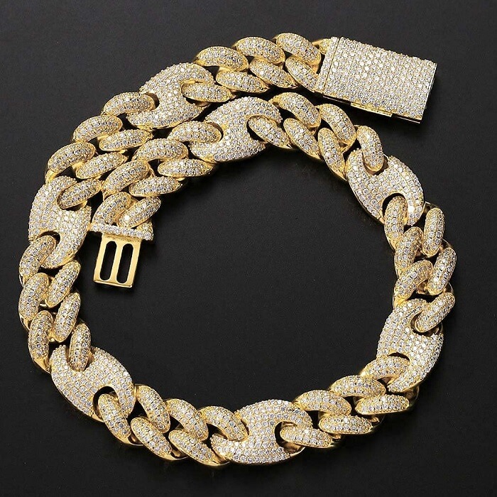 Best Cuban Link Chain with Diamonds for Men & Women - TopOfStyle Blog