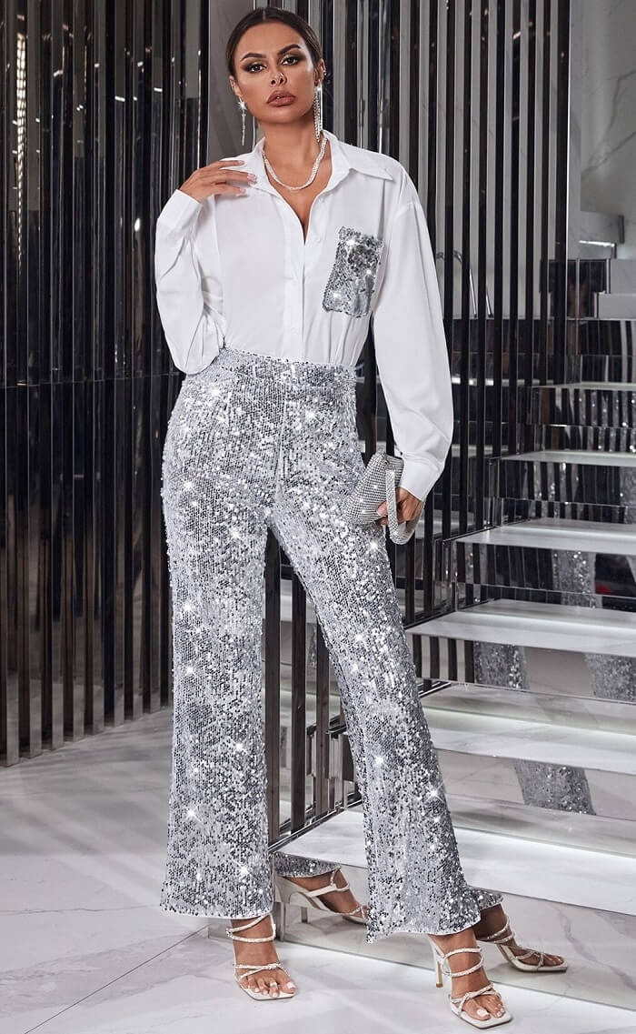 What to wear with Sequin Pants? - TopOfStyle Blog