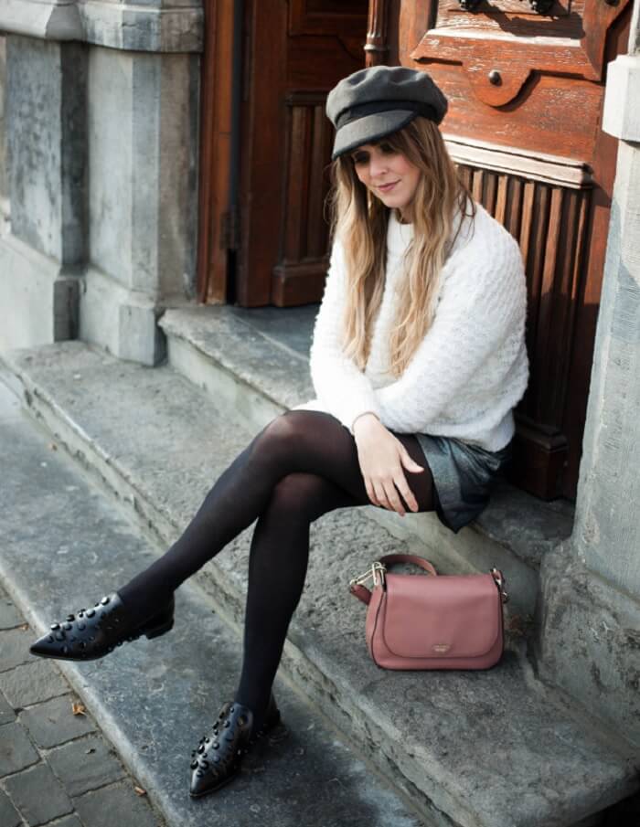 Best Shoes To Wear With Tights & How To Style Them - TopOfStyle Blog