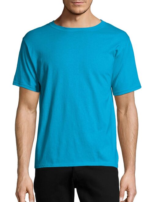 Hanes Men's Ecosmart Soft Jersey Fabric Short Sleeve T-Shirt