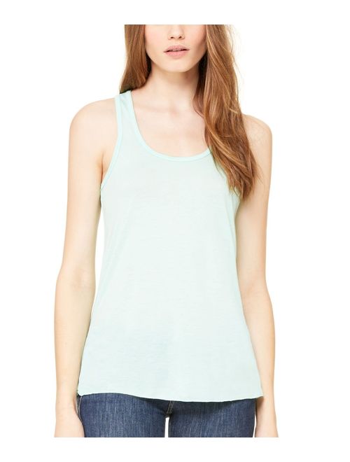 Bella Ladies Flowy Racerback Tank