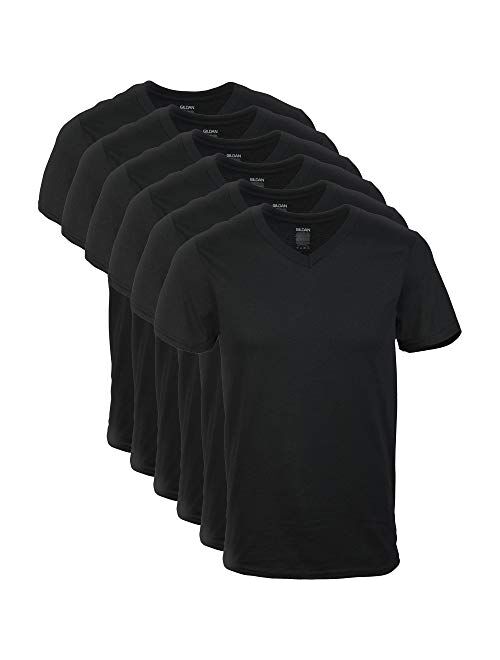 Gildan Men's Assorted V-Neck T-Shirts Multipack