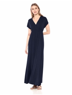 Women's Surplice Maxi Dress