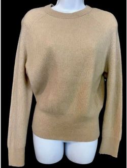 The Row Sweater The Lenni Top Camel Hair Chamomile Longsleeve Nwt Size S