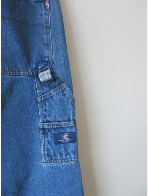 Vintage High Rise Cargo Jeans