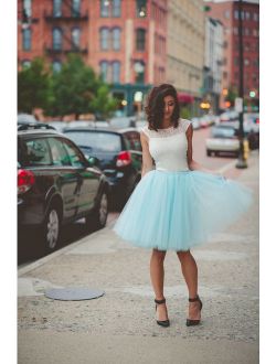 Tulle skirt, adult tutu, bridesmaid tulle skirt, aqua tulle skirt, adult tulle skirt, midi skirt, frozen tutu- custom any length