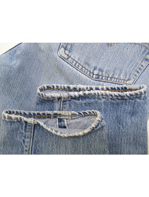 Levi's 501 REDLINE 31-30.5 Measured (33-33 label) Levi Jeans, #6 button 1970/80s Made in USA, Selvedge Levis, Distressed Denim, Boyfriend Jeans,