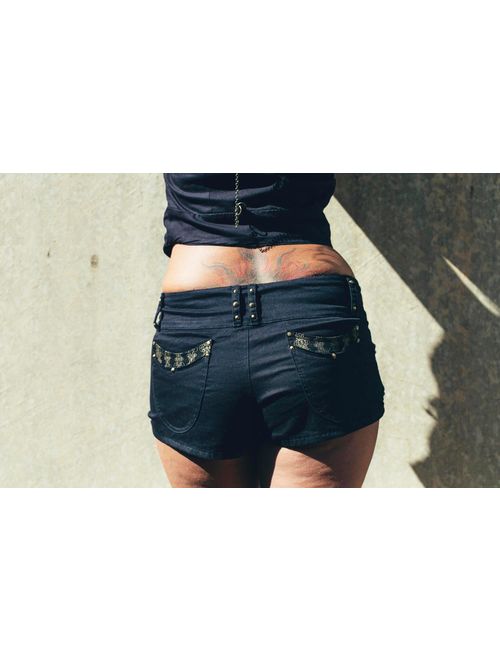 Booty shorts - Mini shorts- Black booty shorts - Black mini shorts