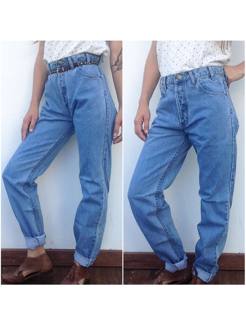 Armani Jeans | Vintage | 1990s | Denim Pants | Blue Jeans | Straight cut | Medium size