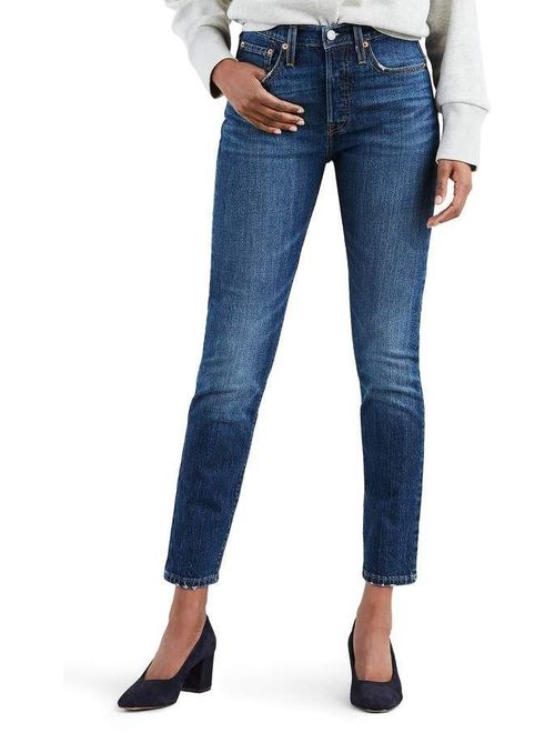 Levi's Ladies Levi&#39;s 501 Stretch Skinny Leg Denim Jeans SUPER CHARGER Leg Length 30" | Waist Size 26"