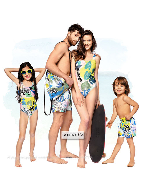 matching swimsuit for family