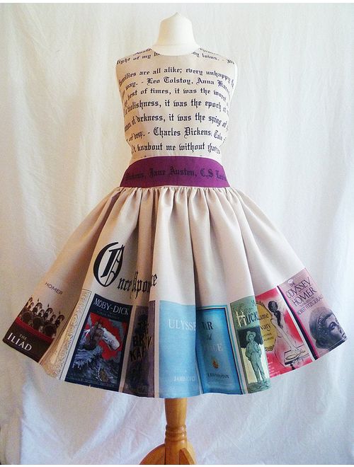 Once Upon A Time Book Dress,Special Occasion Dress, By Rooby lane