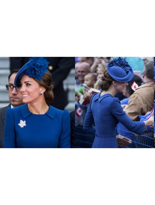 kate middleton blue pencil rockabilly celeb inspired dress custom made