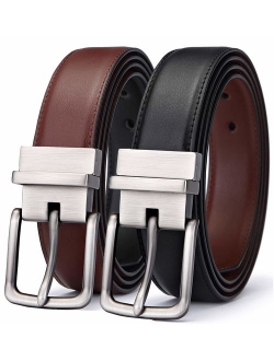 Men's Belt, Bulliant Leather Reversible Belt 1.25