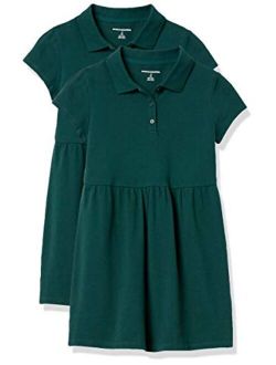 Girls' Short-Sleeve Polo Dress