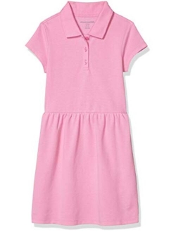 Girls' Short-Sleeve Polo Dress