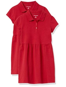 Girls' Short-Sleeve Polo Dress