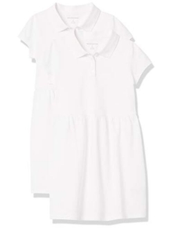 Girls' Short-Sleeve Polo Dress