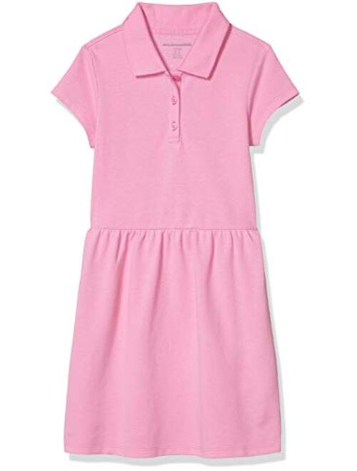 Amazon Essentials Girls' Short-Sleeve Polo Dress