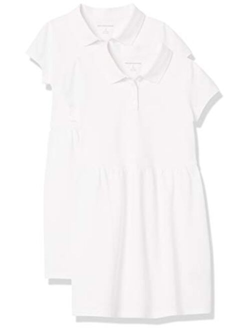 Amazon Essentials Girls' Short-Sleeve Polo Dress