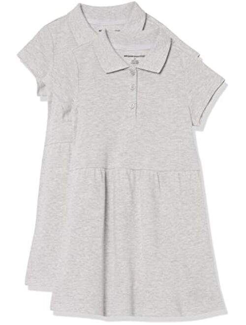 Amazon Essentials Girls' Short-Sleeve Polo Dress